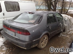 Битый автомобиль Saab 9000