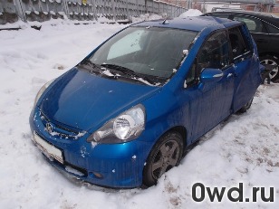 Битый автомобиль Honda Jazz